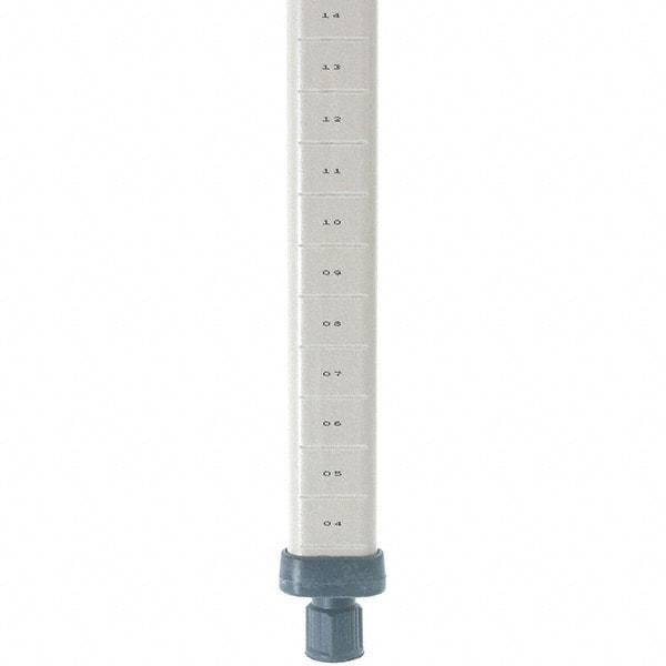 Metro - 86" High, Open Shelving Post - Polymer, Use with Metro Max I Shelving - All Tool & Supply