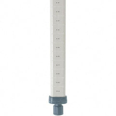 Metro - 86" High, Open Shelving Post - Polymer, Use with Metro Max I Shelving - All Tool & Supply