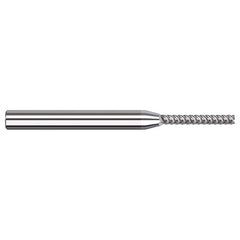 Variable Helix End Mills for Aluminum Alloys - Finishers - 0.1875″ (3/16″) Cutter Diameter × 1.0000″ (1″) Length of Cut Carbide Square End Mill Finisher for Aluminum Alloys, 5 Flutes, TiB2 Coated - Exact Industrial Supply