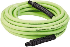 Legacy - 1/4" ID x 0.46" OD 25' Long Multipurpose Air Hose - MNPT x MNPT Ends, 300 Working psi, 140°, 1/4" Fitting, Green - All Tool & Supply