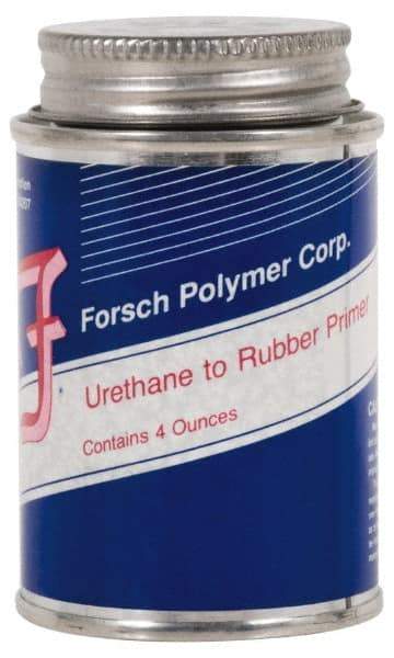 Forsch Polymer Corp - 4 Fluid Ounce, Clear Adhesive Primer - For Use with Rubber - All Tool & Supply