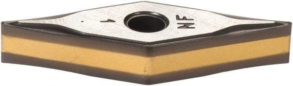 Iscar - VNMG331 NF Grade IC8250 Carbide Turning Insert - TiCN/Al2O3/TiN Finish, 35° Diamond, 3/8" Inscr Circle, 3/16" Thick, 1/64" Corner Radius - All Tool & Supply