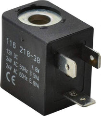 ARO/Ingersoll-Rand - 12 DC Volt, Din Connection Coil Lead Length, Class F, Solenoid Coil - 4.8 Watt, NEMA 4 Enclosure, Use with ARO Solenoid Valve - All Tool & Supply