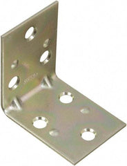 National Mfg. - 2" Long x 1-1/2" Wide Steel Corner Braces - Zinc Plated Finish - All Tool & Supply