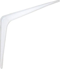 National Mfg. - 100 Lb Capacity, White Shelf Brackets - 12" Long x 14" High x 1.9" Wide - All Tool & Supply