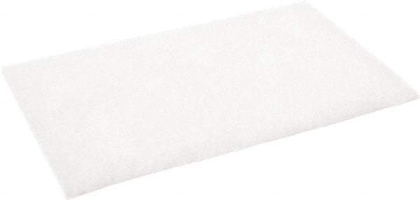 Brite Star - Ultra Fine Grade, Flint Hand Pad - White, 6" Wide x 9" Long, Nonwoven - All Tool & Supply