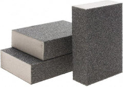 Brite Star - 2-3/4" Wide x 12" Long, Hard Grade Sanding Sponge - 60 & 100 Grit, 1" Thick - All Tool & Supply