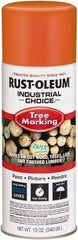 Rust-Oleum - 12 fl oz Fluorescent Orange Marking Paint - 300' Coverage, Modified Alkyd Formula, >500 gL VOC - All Tool & Supply