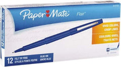 Paper Mate - Needle Porous Point Pen - Blue - All Tool & Supply