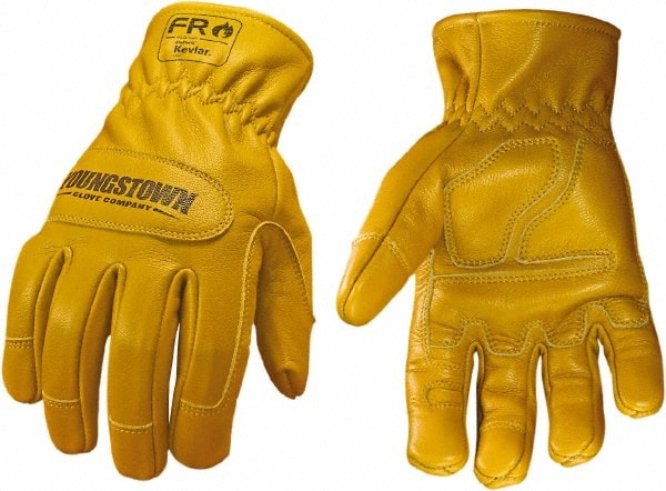 Youngstown - Size M, Leather or Synthetic Leather, Arc Flash Gloves - All Tool & Supply