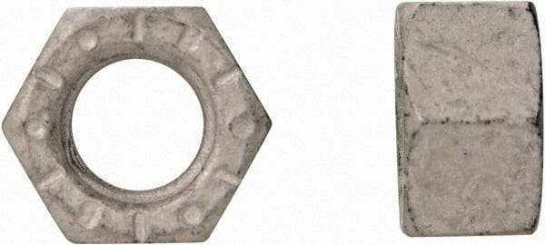 Bowmalloy - 1/4-20 Steel Right Hand Hex Nut - 7/16" Across Flats, 0.22" High, Bowma-Guard Finish - All Tool & Supply