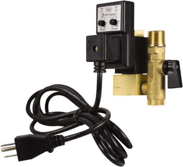 PRO-SOURCE - 1/4" Inlet, Electronic Condensate Drain Valve - 1/4" NPT Outlet, 1.5 to 725 psi - All Tool & Supply