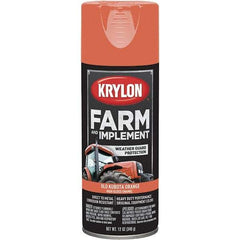 Krylon - Kubota Orange, 12 oz Net Fill, Gloss, Farm & Equipment Spray Paint - 12 oz Container, Use on Equipment - All Tool & Supply