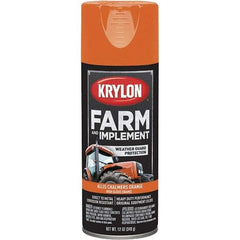 Krylon - Orange (Allis Chalmers), 12 oz Net Fill, Gloss, Farm & Equipment Spray Paint - 12 oz Container, Use on Equipment - All Tool & Supply