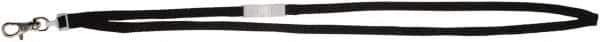 ADVANTUS - Lanyards Material: Nylon Color: Black - All Tool & Supply