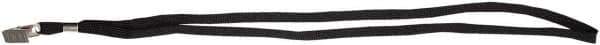 ADVANTUS - Lanyards Material: Nylon Color: Black - All Tool & Supply