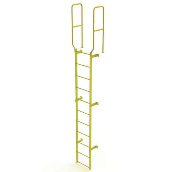 TRI-ARC - Rolling & Wall Mounted Ladders & Platforms Type: Fixed Ladder Style: Safety Cage - All Tool & Supply