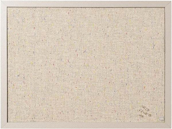 MasterVision - 17.72" Wide x 23.62" High Cork Bulletin Board - Fabric, Gray - All Tool & Supply