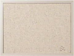 MasterVision - 17.72" Wide x 23.62" High Cork Bulletin Board - Fabric, Gray - All Tool & Supply