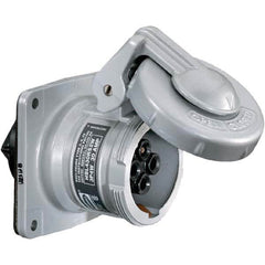 Hubbell Wiring Device-Kellems - Pin & Sleeve Receptacles Receptacle/Part Type: Receptacle Pin Configuration: 4 - All Tool & Supply