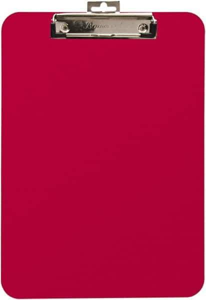 Baum/Gartens - 13-1/4 Inch Long x 9-1/4 Inch Wide, Clip Board - Red - All Tool & Supply