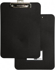 Baum/Gartens - 12-1/2 Inch Long x 9 Inch Wide, Clip Board - Black - All Tool & Supply