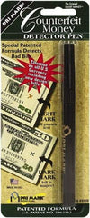 Dri-Mark - Black Counterfeit Detector Marker - Felt Tip, Chemically Sensitive Ink - All Tool & Supply