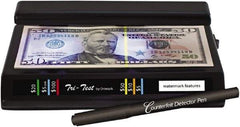 Dri-Mark - Black Counterfeit Detector Marker - Felt Tip, Chemically Sensitive Ink - All Tool & Supply