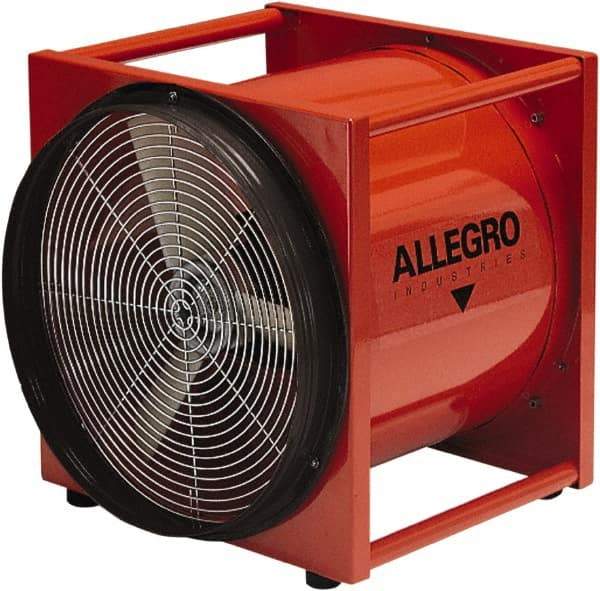 Allegro - 26" Inlet, Electric AC Axial Blower - 2 hp, 9,570 CFM (Free Air), 230 Max Voltage Rating - All Tool & Supply