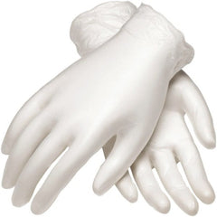 PIP - Size L, 4 mil, Industrial Grade, Powdered Vinyl Disposable Gloves - Exact Industrial Supply