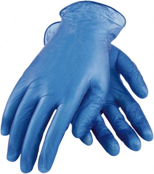 PIP - Size S, 5 mil, Industrial Grade, Powdered Vinyl Disposable Gloves - Exact Industrial Supply