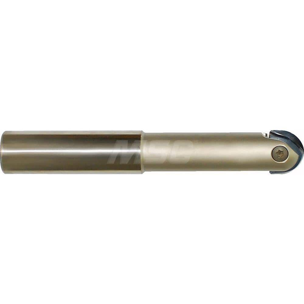 Indexable Ball Nose End Mills; Cutting Diameter (mm): 20; Maximum Depth of Cut (Decimal Inch): 1.5748; Maximum Depth of Cut (mm): 40.00; Shank Type: Straight Shank; Shank Diameter (mm): 20.0000; Toolholder Style: i-Xmill; Number of Ball Nose Inserts Used