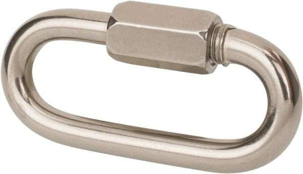 Value Collection - 316 Grade Stainless Steel Quick Link - 1/4" Diameter - All Tool & Supply