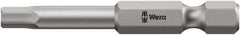 Wera - 1.5mm Hex Bit - 1/4" Hex Drive, 2" OAL - All Tool & Supply