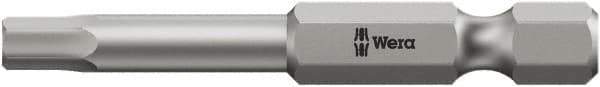 Wera - 5mm Hex Bit - 1/4" Hex Drive, 3-1/2" OAL - All Tool & Supply