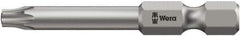 Wera - 1/4" Drive IPR10 Torx Plus Screwdriver Bit - 3-1/2" OAL, Tamper Resistant Bit - All Tool & Supply