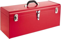 Kennedy - 1 Tray Tool Box - 24-1/8" Wide x 8-5/8" Deep x 9-3/4" High, Steel, Red - All Tool & Supply