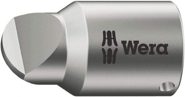 Wera - 1/4" Drive, #0 Point, Standard Slotted Screwdriver Socket - #0 Point - All Tool & Supply