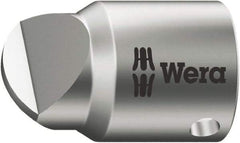 Wera - 1/4" Drive, #10 Point, Standard Slotted Screwdriver Socket - #10 Point - All Tool & Supply