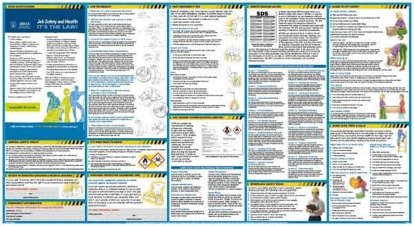 ComplyRight - Regulatory Compliance General Safety & Accident Prevention Training Kit - English, 18" Wide x 24" High - All Tool & Supply