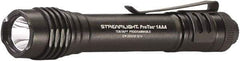 Streamlight - White LED Bulb, 70 Lumens, Industrial/Tactical Flashlight - Black Aluminum Body, 1 AAA Alkaline Battery Included - All Tool & Supply