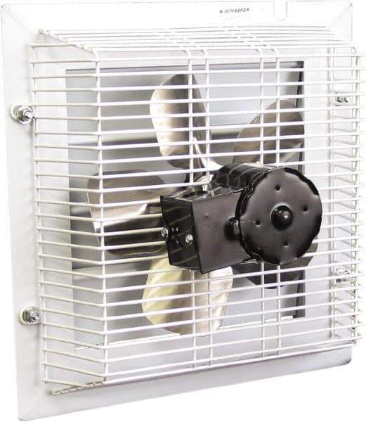 Schaefer Ventilation Equipment - Shutters Fan Size: 12 (Inch) Opening Height: 12-5/8 (Inch) - All Tool & Supply