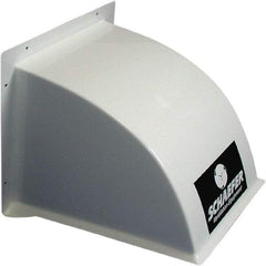 Schaefer Ventilation Equipment - Fan Weather Hood - For Exhaust Fans or Central Dust Collection Systems - All Tool & Supply