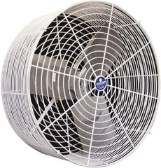 Schaefer Ventilation Equipment - 20" Blade, 1/2 hp, 5,830 CFM, Industrial Circulation Fan - Ceiling Mount, 1 Speed - All Tool & Supply