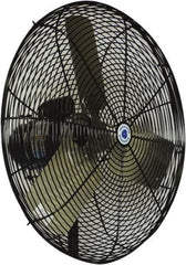 Schaefer Ventilation Equipment - 20" Blade, 1/4 hp, 3,400 & 4,100 CFM, Oscillating Industrial Circulation Fan - Fan Head Only, 2 Speed - All Tool & Supply