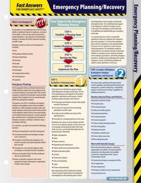 ComplyRight - Regulatory Compliance Hazmat, Spill Control & Right to Know Training Kit - English, 11" Wide x 17" High - All Tool & Supply