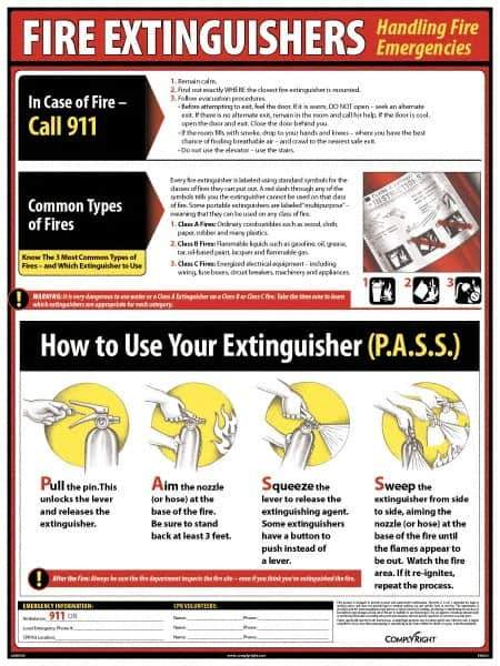 ComplyRight - Regulatory Compliance General Safety & Accident Prevention Training Kit - English, 18" Wide x 24" High - All Tool & Supply