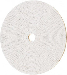 Value Collection - 12" Diam x 1/4" Thick Unmounted Buffing Wheel - 20 Ply, Polishing, 1-1/4" Arbor Hole, Hard Density - All Tool & Supply