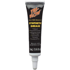 Tri-Flow - 0.25 oz Tube Synthetic High Temperature Grease - Translucent White, Extreme Pressure, Food Grade & High Temperature, 400°F Max Temp, NLGIG 2, - All Tool & Supply