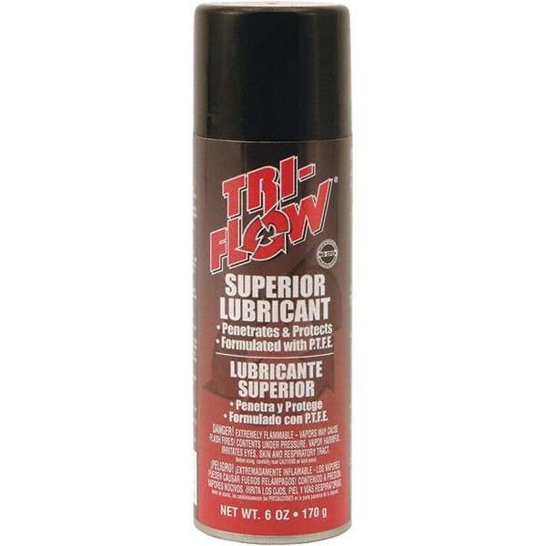 Tri-Flow - 6 oz Aerosol General Purpose Chain & Cable Lubricant - Brown, -60 to 475°F - All Tool & Supply